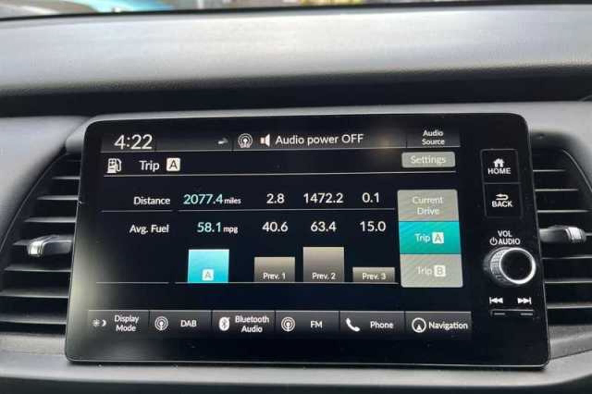 Honda Jazz Hybrid 1.5 I-MMD HYBRID ADVANCE 5DR ECVT 