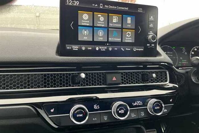 Honda Civic Hybrid 2.0 EHEV SPORT 5DR CVT 